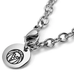 Lucleon Collier Argenté à Pendentif En Croix Et Symbole De L'infini -Arkai Atlas Shop llcharm 2 1