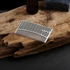 River Grooming Peigne En Acier "carte De Crédit" 12 River Grooming Peigne En Acier "carte De Crédit" -Arkai Atlas Shop rel megashoot beardcare 1 11802