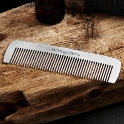 River Grooming Peigne En Acier "Le Basique" -Arkai Atlas Shop rel megashoot beardcare 1 11803 bm 1