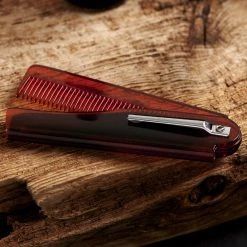 Collin Rowe Peigne De Poche Pliable Marron à Dents Fines -Arkai Atlas Shop rel megashoot beardcare 1 16491 bm