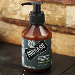 Proraso Shampoing Pour Barbe Cyprès Et Vétiver - 200 Ml -Arkai Atlas Shop rel megashoot beardcare 1 17411 bm