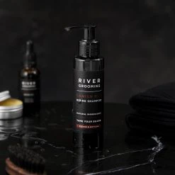River Grooming Shampooing Pour La Barbe Danish Rum -Arkai Atlas Shop rel megashoot beardcare 1 18824