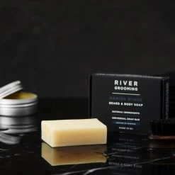 River Grooming Savon Danish Winds Pour La Barbe Et Le Corps, 40g -Arkai Atlas Shop rel megashoot beardcare 1 18835