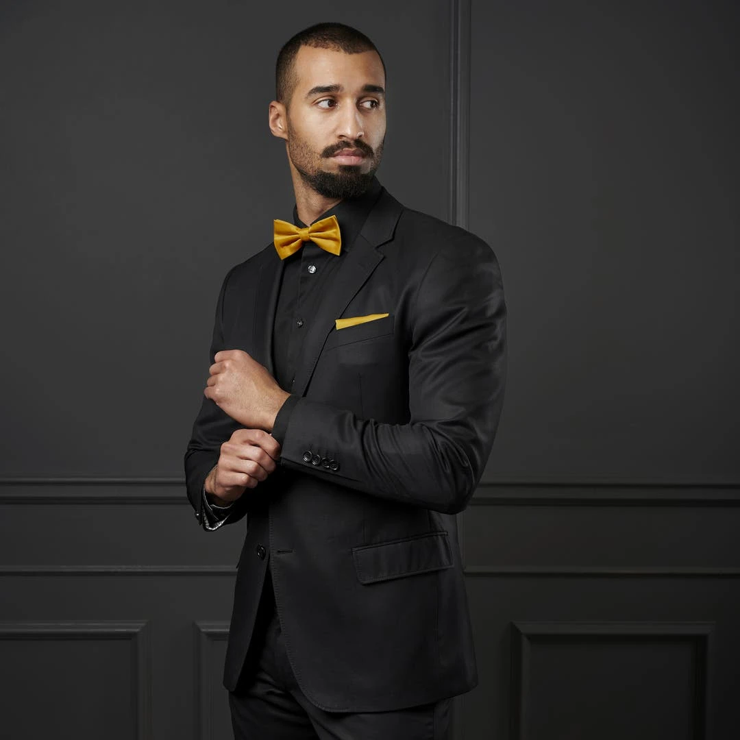 Trendhim Pochette De Costume Classique Jaune Automne 6 Trendhim Pochette De Costume Classique Jaune Automne – Image 4