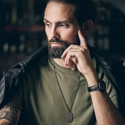 Lucleon Collier Zodiaque En Acier Gunmetal - Les Gémeaux -Arkai Atlas Shop rel zodiac 21934 1x1 1