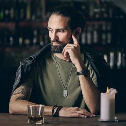 Lucleon Collier Zodiaque En Acier Argenté - Les Gémeaux -Arkai Atlas Shop rel zodiac 21945 1x1 2