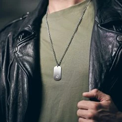 Lucleon Collier Zodiaque En Acier Argenté - Le Lion -Arkai Atlas Shop rel zodiac 21947 1x1 2