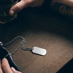 Lucleon Collier Zodiaque En Acier Argenté - La Vierge -Arkai Atlas Shop rel zodiac 21948 1x1 1