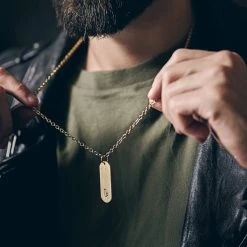 Lucleon Collier Zodiaque En Acier Doré - Le Capricorne -Arkai Atlas Shop rel zodiac 21952 1x1 1