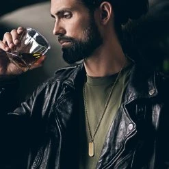 Lucleon Collier Zodiaque En Acier Doré - La Vierge -Arkai Atlas Shop rel zodiac 21959 1x1 3