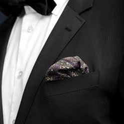 Bohemian Revolt Pochette De Costume En Soie Bron Brux -Arkai Atlas Shop ret megashoot pocket square 20919 2