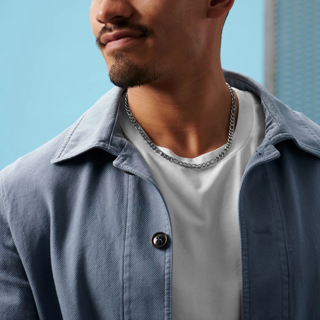 Lucleon Chaîne Figaro Argentée Curtis Amager 6 Lucleon Chaîne Figaro Argentée Curtis Amager – Image 4