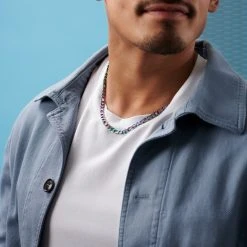 Lucleon Chaîne Figaro Couleur Arc-en-ciel Curtis Amager -Arkai Atlas Shop rst acpa collectionpage rainbow 23073 bjarkejohansen 3a