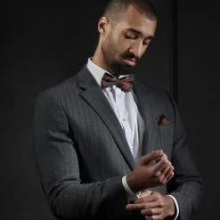 Trendhim Pochette De Costume Classique Marron Foncé -Arkai Atlas Shop rst megashoot bow ties 12666 1