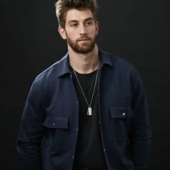 Lucleon Collier Argenté à Plaques Militaires "La Déclaration" -Arkai Atlas Shop rst megashoot n 13 8517