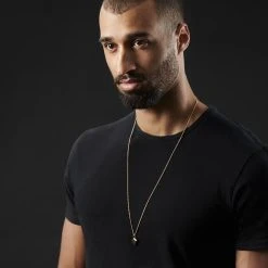 Lucleon Collier à Pendentif Doré En Forme De Diamant -Arkai Atlas Shop rst megashoot neck 14546 1