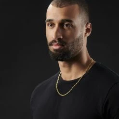 Lucleon Chaîne Dorée à Mailles De 4 Mm -Arkai Atlas Shop rst megashoot neck 15153 1