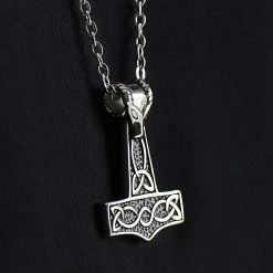 Fort Tempus Collier En Acier Avec Marteau De Thor Argenté -Arkai Atlas Shop rst megashoot neck 4685 2mb1