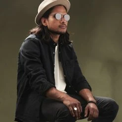 Paul Riley Lunettes De Soleil Noir De Noir "Le Dandy" -Arkai Atlas Shop rst megashoot sunglas 17147 1all