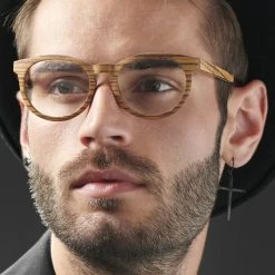 Paul Riley Lunettes à Monture En Bois Clair Et Motif écaille -Arkai Atlas Shop rst megashoot sunglasses 15584 2 bm