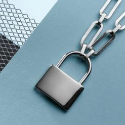 Lucleon Collier Carter Amager à Chaîne Argentée Et Pendentif Cadenas -Arkai Atlas Shop rst sc2021 ig sm 23047 23045 23046 1x1 1762 10 s1