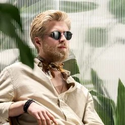 Arkai Occasus | Lunettes De Soleil En Titane Gris Anthracite à Verres Ronds Polarisés 10 Arkai Occasus | Lunettes De Soleil En Titane Gris Anthracite à Verres Ronds Polarisés -Arkai Atlas Shop rst spring 23 arkai sunglasses goldandsilver 1c 1