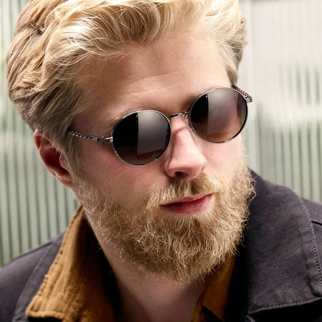 Lucleon Occasus | Lunettes De Soleil à Monture Gris Anthracite Et Verres Verts Polarisés 4 Lucleon Occasus | Lunettes De Soleil à Monture Gris Anthracite Et Verres Verts Polarisés – Image 2