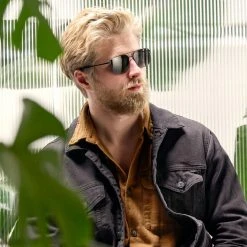 Lucleon Occasus | Lunettes De Soleil Carrées Aviator à Verres Bleus Polarisés -Arkai Atlas Shop rst spring 23 ll sunglasses square blackblack 1c