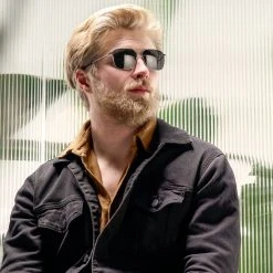 Lucleon Occasus | Lunettes De Soleil Carrées Aviator à Verres Noirs Polarisés 10 Lucleon Occasus | Lunettes De Soleil Carrées Aviator à Verres Noirs Polarisés -Arkai Atlas Shop rst spring 23 ll sunglasses square silverblack 1c