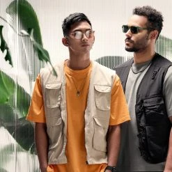 Otsu Occasus | Lunettes De Soleil Translucides Brun Clair Et De Style Vintage à Verres Ronds Polarisés -Arkai Atlas Shop rst spring 23 otsu sunglasses round brownlight 1b