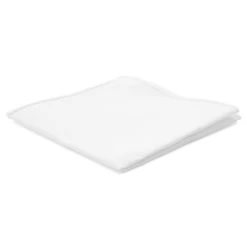 Trendhim Pochette De Costume Classique Blanche à Bords Renforcés