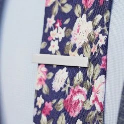 Warren Asher Pince à Cravate Blanche Courte -Arkai Atlas Shop short white tie clip