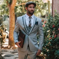 Tailor Toki Pochette De Costume Bleu Marine -Arkai Atlas Shop square 115