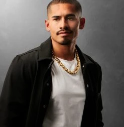 Lucleon Collier à Maillons En Acier Doré 16 Mm -Arkai Atlas Shop ste megashoot 22074 3 2