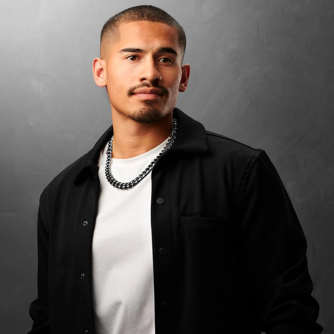 Lucleon Collier à Maillons En Acier Noir 14 Mm 6 Lucleon Collier à Maillons En Acier Noir 14 Mm – Image 4