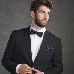 Trendhim Pochette De Costume à Rayures Grises Et Bleues -Arkai Atlas Shop ste megashoot pocketsqaure 15634 5