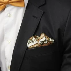 Bohemian Revolt Pochette De Costume En Soie Bren Brux -Arkai Atlas Shop ste megashoot pocketsqaure 20921 23