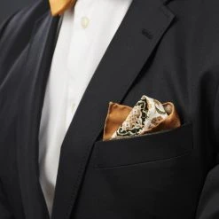 Bohemian Revolt Pochette De Costume En Soie Bryant Brux -Arkai Atlas Shop ste megashoot pocketsqaure 20926 18