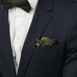 Bohemian Revolt Pochette De Costume En Soie Bryson Brux -Arkai Atlas Shop ste megashoot pocketsqaure 20927 11