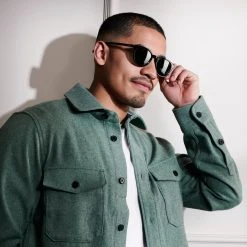 Waykins Lunettes De Soleil Noires Warrick Thea à Verres Polarisés Vert -Arkai Atlas Shop ste megashoot sunglasses 18 22866