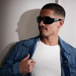 Moody Mason Lunettes De Soleil Polarisées Mick Noires Et Grises - Catégorie 3.5 -Arkai Atlas Shop ste megashoot sunglasses 39 22808