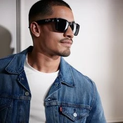 Moody Mason Lunettes De Soleil Polarisées Noires à Verres Gris Fumée Maurice -Arkai Atlas Shop ste megashoot sunglasses 41 22810