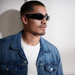 Moody Mason Lunettes De Soleil Polarisées Noires Et Grises Moses - Catégorie 3,5 -Arkai Atlas Shop ste megashoot sunglasses 46 22806