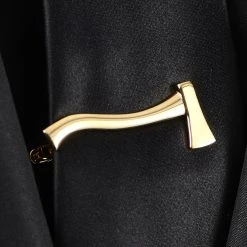 Warren Asher Pince à Cravate Dorée Bûcheron -Arkai Atlas Shop ste megashoot tieclips 11430 65 bm