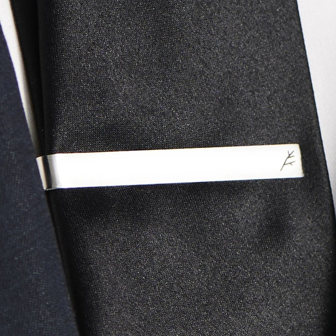 Sidegren Pince à Cravate Sidegren En Acier Inoxydable Brossé 8 Sidegren Pince à Cravate Sidegren En Acier Inoxydable Brossé – Image 6