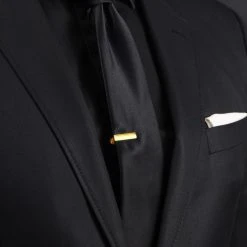 Warren Asher Mini Pince à Cravate Dorée -Arkai Atlas Shop ste megashoot tieclips 8329 1