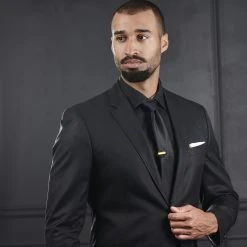 Warren Asher Mini Pince à Cravate Dorée -Arkai Atlas Shop ste megashoot tieclips 8329