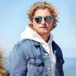 Waykins Lunettes De Soleil Aviateur Argentées Wells Thea à Verres Gris -Arkai Atlas Shop ste megashoot2 sunglasses 18 22889