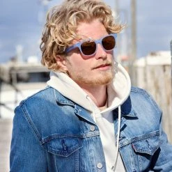 Waykins Lunettes De Soleil Bleues Wilder Thea à Verres Bruns Polarisés -Arkai Atlas Shop ste megashoot2 sunglasses 42 22862