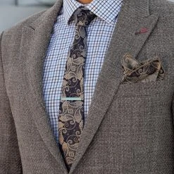 Warren Asher Pince à Cravate Argentée 13 Warren Asher Pince à Cravate Argentée -Arkai Atlas Shop tie clip 2241